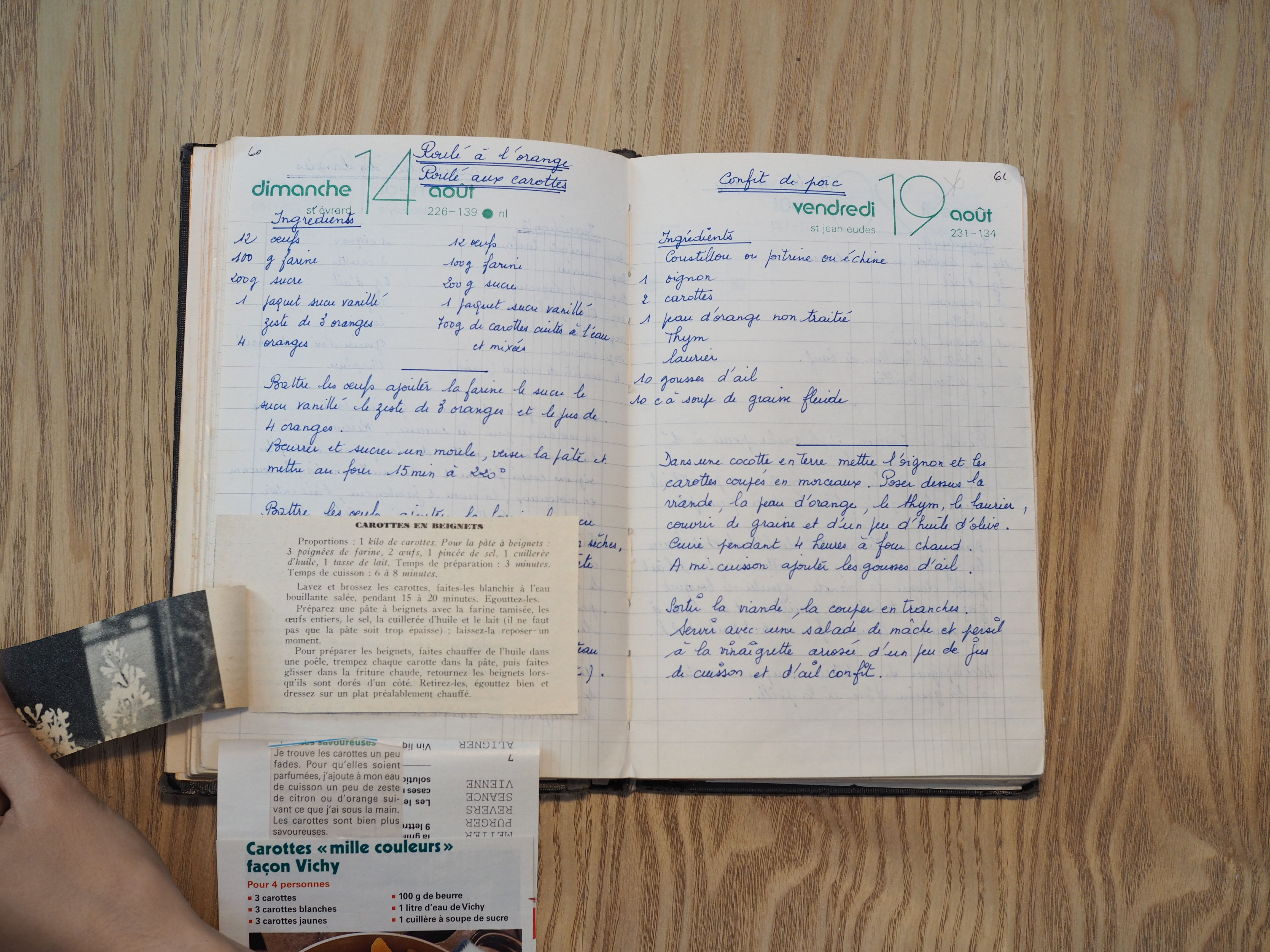 Carottes en beignets